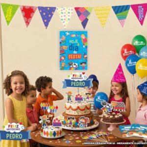 kit digital – festa meu boizinho – festa completa para imprimir